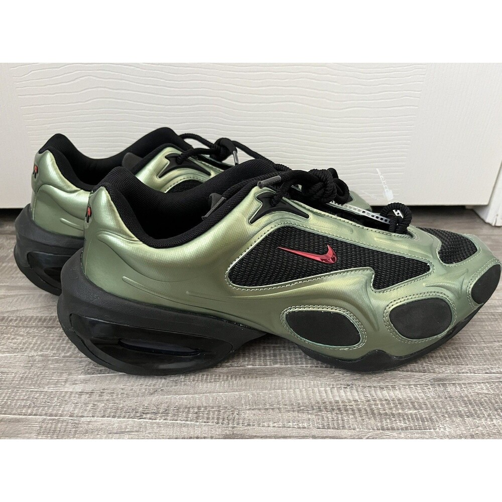 NEW Nike Air Max Muse Women Shoes Metallic Oil Green Size 12 Athletic Gym Train